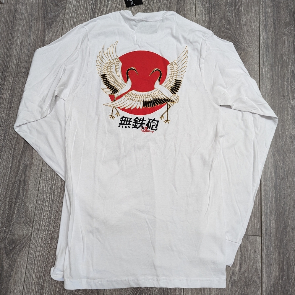 Young and Reckless Crane Long Sleeve Shirt